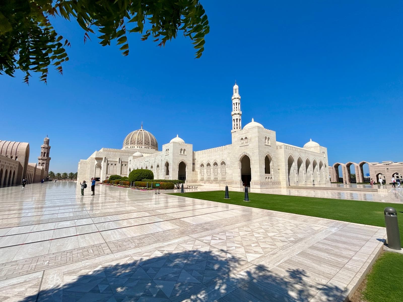 Die Große Sultan-Qaboos-Moschee in Maskat